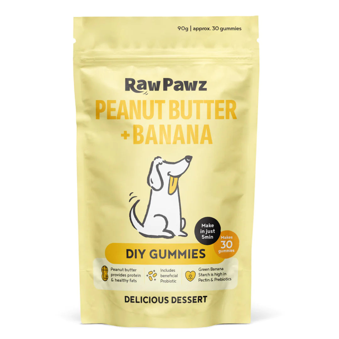 Peanut Butter & Banana DIY Gummies