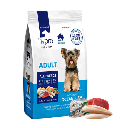 Hypro Premium Grain Free Ocean Fish All Breed Adult Dry Dog Food