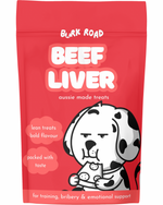 Australian Beef Liver dog treats by Bark Road – single protein with no fillers or additives