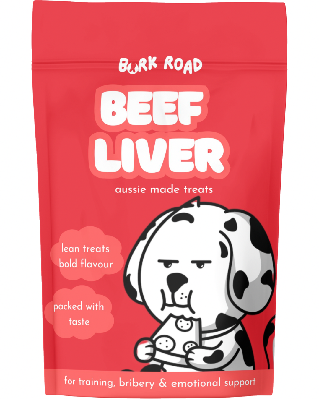 Australian Beef Liver dog treats by Bark Road – single protein with no fillers or additives