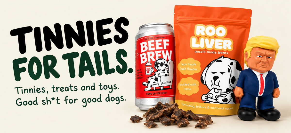 Bark Road dog treats, dog beers and grooming in Brunswick