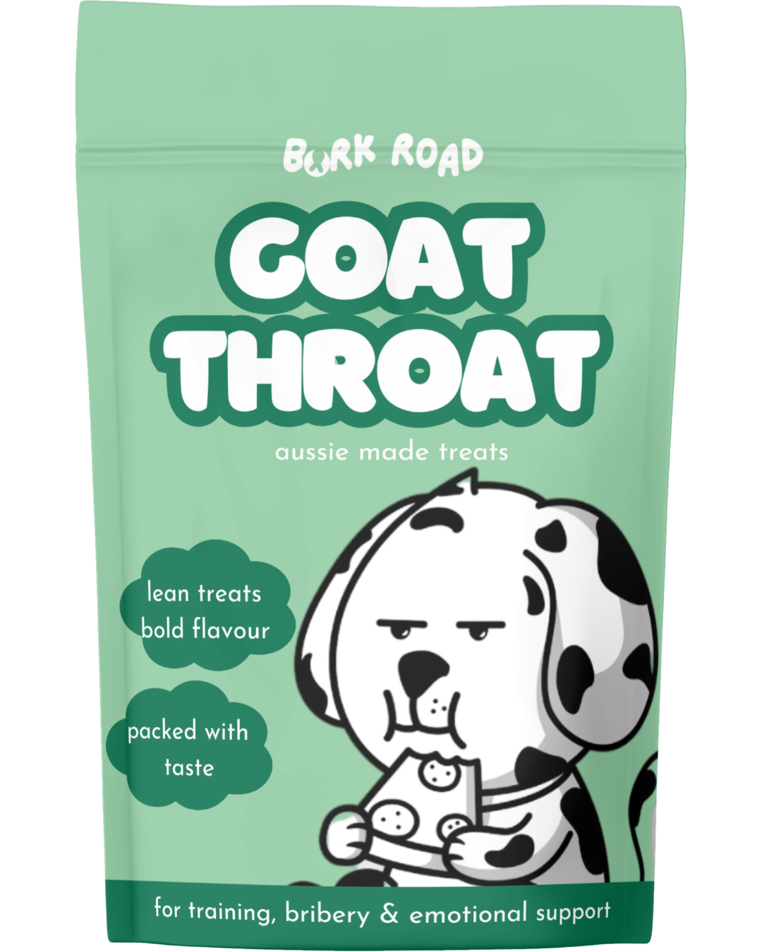 Australian Goat Throat dog treats by Bark Road – single protein with no fillers or additives